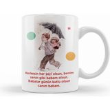 Humuts Babalar Günü Babaya 0011 Kupa Bardak