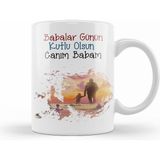 Humuts Babalar Günü Babaya Hediye 011 Kupa Bardak