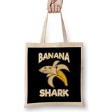 Humuts Banana Shark Adorable Half Banana Half Shark Bez Uzun Saplı Açık Bej Rengi Çanta