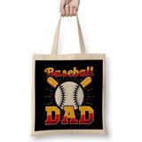 Humuts Baseball Dad Awesome Coach Parent Bez Uzun Saplı Açık Bej Rengi Çanta