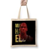 Humuts Basketball Player Michael Jordan Bez Uzun Saplı Açık Bej Rengi Çanta