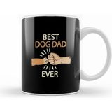 Humuts Best Dog Dad Ever Paw Fist Bump Fathers Day Gift Köpek Kupa Bardak