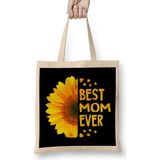 Humuts Best Mom Ever Gifts Anneler Günü 01 Bez Çanta