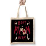 Humuts Best Mom Ever Gifts Anneler Günü 06 Bez Çanta
