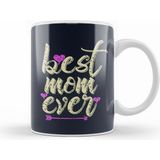Humuts Best Mom Ever Mother's Day Anneler Günü Kupa Bardak
