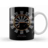 Humuts Black Mesa Retro Japanese Half Life Beyaz Kupa