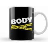 Humuts Body Under Construction Gym Inspiration Kupa Bardak