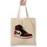 Humuts Bred 1 Sneaker Air Jordan 1 Bez Çanta