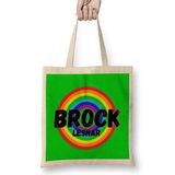 Humuts Brock Lesnar- Vintage Retro Rainbow Style Warriors Design Wrestlers-gift Bez Kadın Günlük Çanta