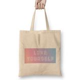 Humuts Bts Love Yourself Pastel Gradient Bez Çanta