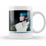 Humuts Bts V Lights Oil Paint Kupa Bardak