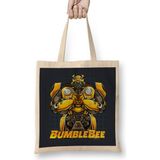 Humuts Bumblebee Be Nice Human Bez Uzun Saplı Açık Bej Rengi Çanta