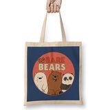 Humuts Cartoons We Bare Bears Bez Çanta