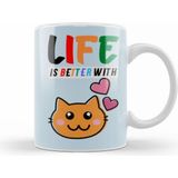 Humuts Cat Lover Gifts Funny Cat Lover Gifts For Men Kids Kupa Bardak
