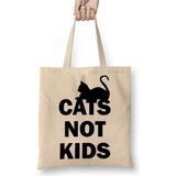 Humuts Cats Not Kids Kediler Çocuklar Değil Kedili Bayan Günlük Çanta
