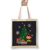 Humuts Chara Around The Christmas Tree Undertale Bez Çanta