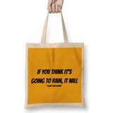 Humuts Clint Eastwood Quotes Gift - Vintage Retro Rainbow Style Bez Kadın Günlük Çanta