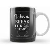 Humuts Coffe Take A Break It's Coffee Time Kupa Bardak