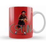 Humuts Collin Sexton Vintage Art Legend Basketball Gift Kupa Bardak