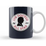 Humuts Converse All Star Fifth Doctor Who Beyaz Kupa