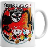 Humuts Cuphead Dont Deal With The Devil Beyaz Kupa