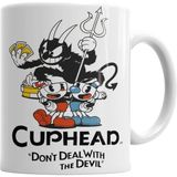 Humuts Cuphead Dont Dealwith The Devil Beyaz Kupa