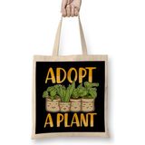 Humuts Cute Adopt A Plant Succulent & Gardening Planting Bez Çanta