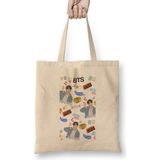 Humuts Cute Bts Jimin 01 Bez Çanta