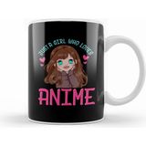 Humuts Cute Funny Just a Girl Who Loves Anime Manga Kupa