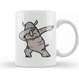 Humuts Dabbing Rhino Rhinoceros Dab Animal Kupa Bardak