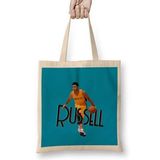 Humuts Damian Lillard - Basketball gifts Vintage Retro Rainbow Quotes For BOYS AND Dad Uzun Saplı Bez Çanta