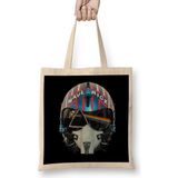 Humuts Dark Side Of The Maverick Helmet Top Gun Açık Bej Uzun Saplı Bez Çanta