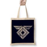 Humuts Destiny Rasputin Symbol Distressed Bez Kadın Günlük Çanta