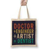 Humuts Doctor Engineer Artist Dentist 013 Bez Kadın Günlük Çanta