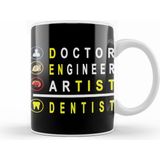 Humuts Doctor Engineer Artist Dentist 026 Kupa