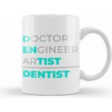 Humuts Doctor Engineer Artist Dentist 030 Kupa