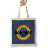 Humuts Dominick Cruz - Vintage Retro Rainbow Style Warriors Design Wrestlers-Gift Uzun Saplı Bez Çanta