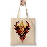 Humuts Dota 2 Shadow Demon Açık Bej Uzun Saplı Bez Çanta