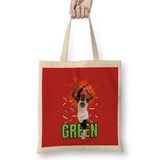 Humuts Draymond Green Vintage Art -Legend Basketball Gift Vintage Retro Style Uzun Saplı Bez Çanta