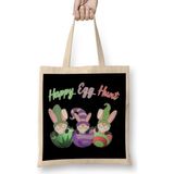 Humuts Easter Egg Hunt Happy Egg Hunt Bez Uzun Saplı Açık Bej Rengi Çanta