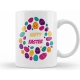 Humuts Easter Happy Easter Egg Beyaz Kupa