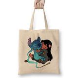Humuts Expecto Ohana Patronus Stitch Aşk Bez Kadın Günlük Çanta