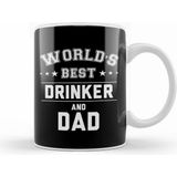 Humuts Fathers Day World's Best Drummer And Dad Kupa Bardak