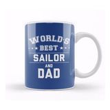 Humuts Fathers Day World's Best Surfer And Dad Kupa Bardak