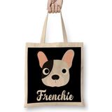 Humuts Frenchie French Bulldog Bez Kadın Günlük Çanta