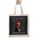 Humuts Fresh Prince Of Bel Air Carlton Dance Christmas Knit Pattern Bez Kadın Günlük Çanta
