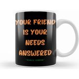 Humuts Friendship Quotes Day Ideas Love Gift Khalil Gibran Kupa Bardak