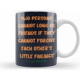 Humuts Friendship Quotes Gift Jean De La Bruyere Beyaz Kupa