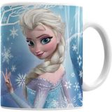 Humuts Frozen Elsa Beyaz Porselen Kupa Bardak