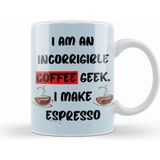 Humuts Funny Coffee Drinks Art Lover Gift Quote Beyaz Kupa